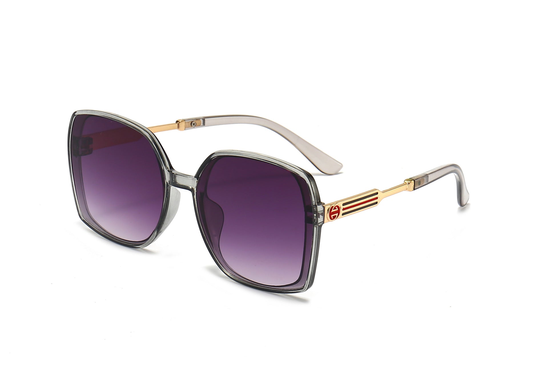 Wholesale Large Frame UV-proof PC Sunglasses